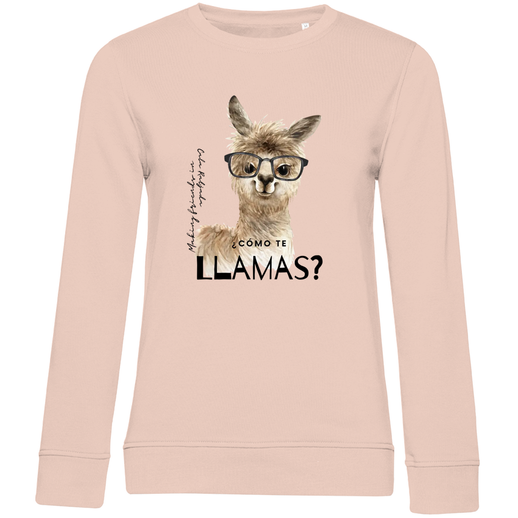 Cómo te llamas? • Premium Bio Sweatshirt • Chica