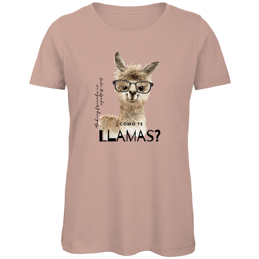 Cómo te llamas? • Premium Bio T-Shirt • Chica