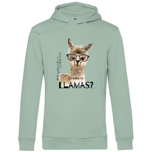 Cómo te llamas? • Premium Bio Hoodie • Chico