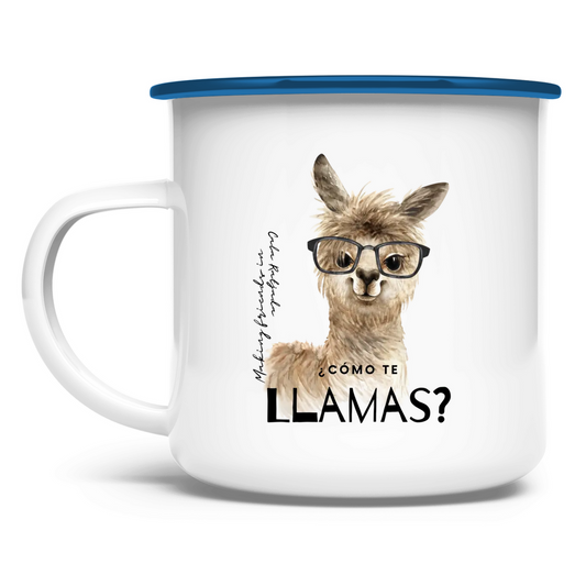 Cómo te llamas? • Emaille Tasse