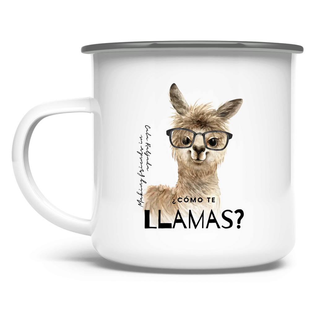 Cómo te llamas? • Emaille Tasse