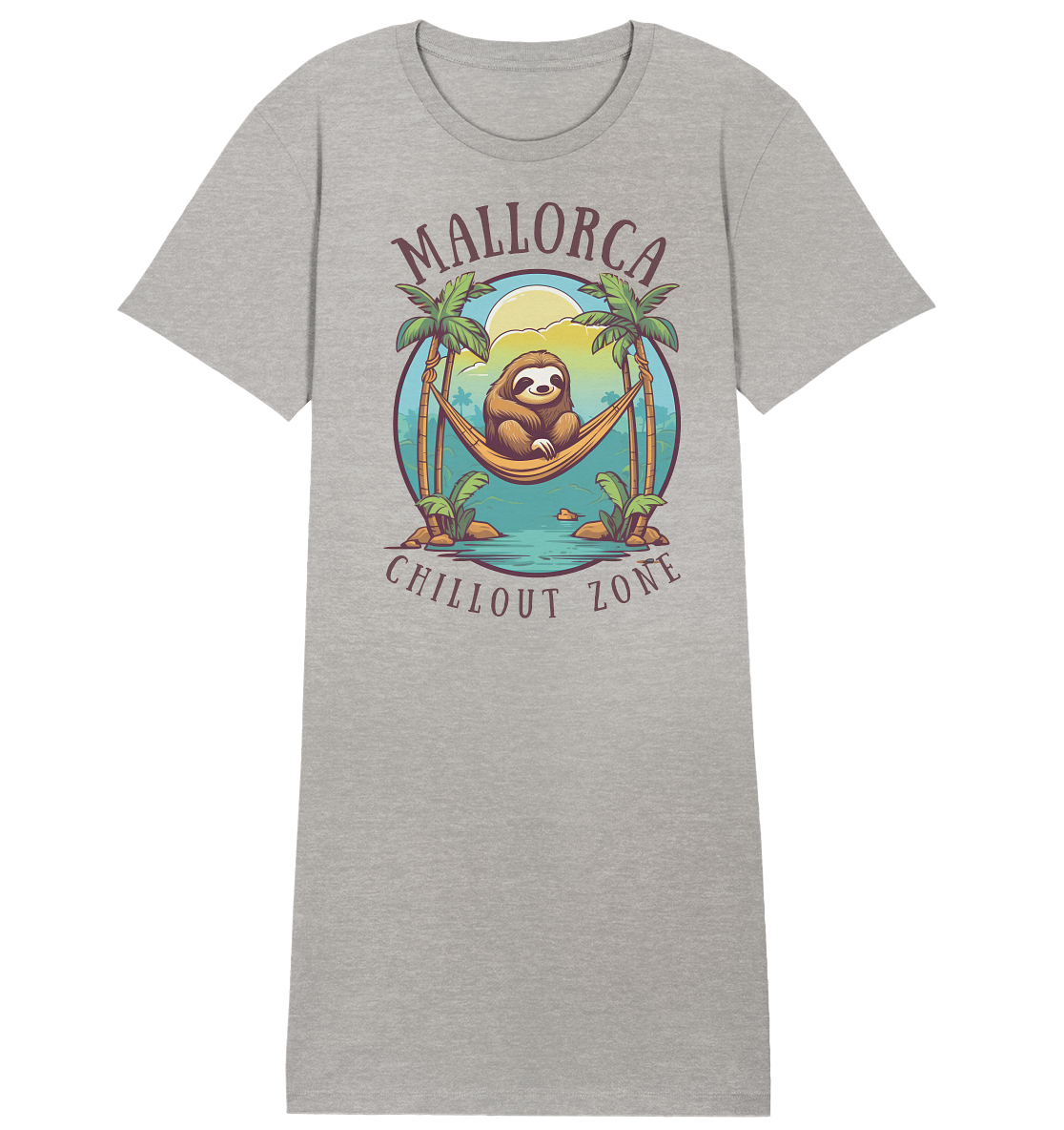 Mallorca Chillout Zone • Organic Shirtkleid