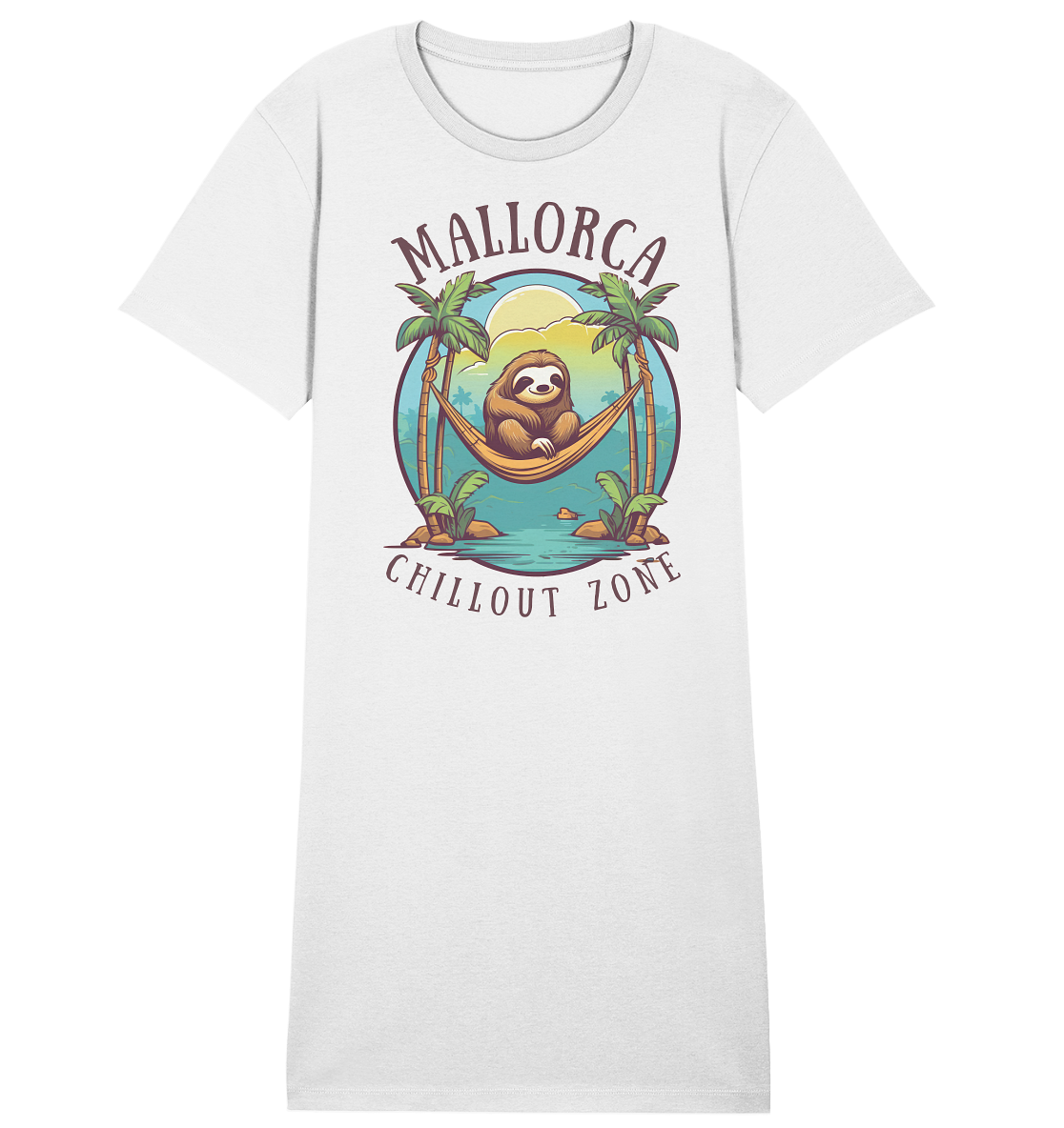 Mallorca Chillout Zone • Organic Shirtkleid