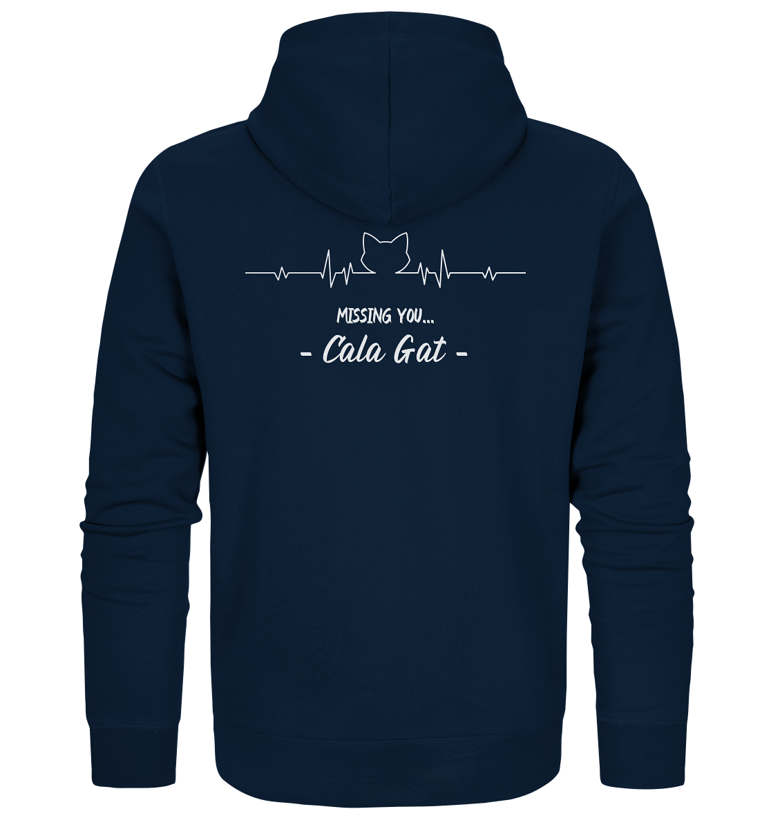 Missing you 'Cala Gat' (Winter Edition) • Organic Sweatshirt Jacke