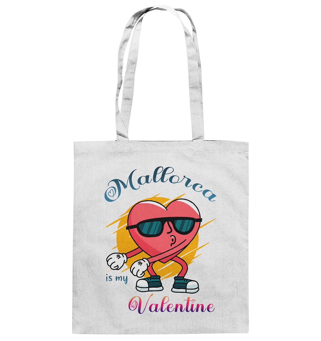 Mallorca is my Valentine • Baumwolltasche