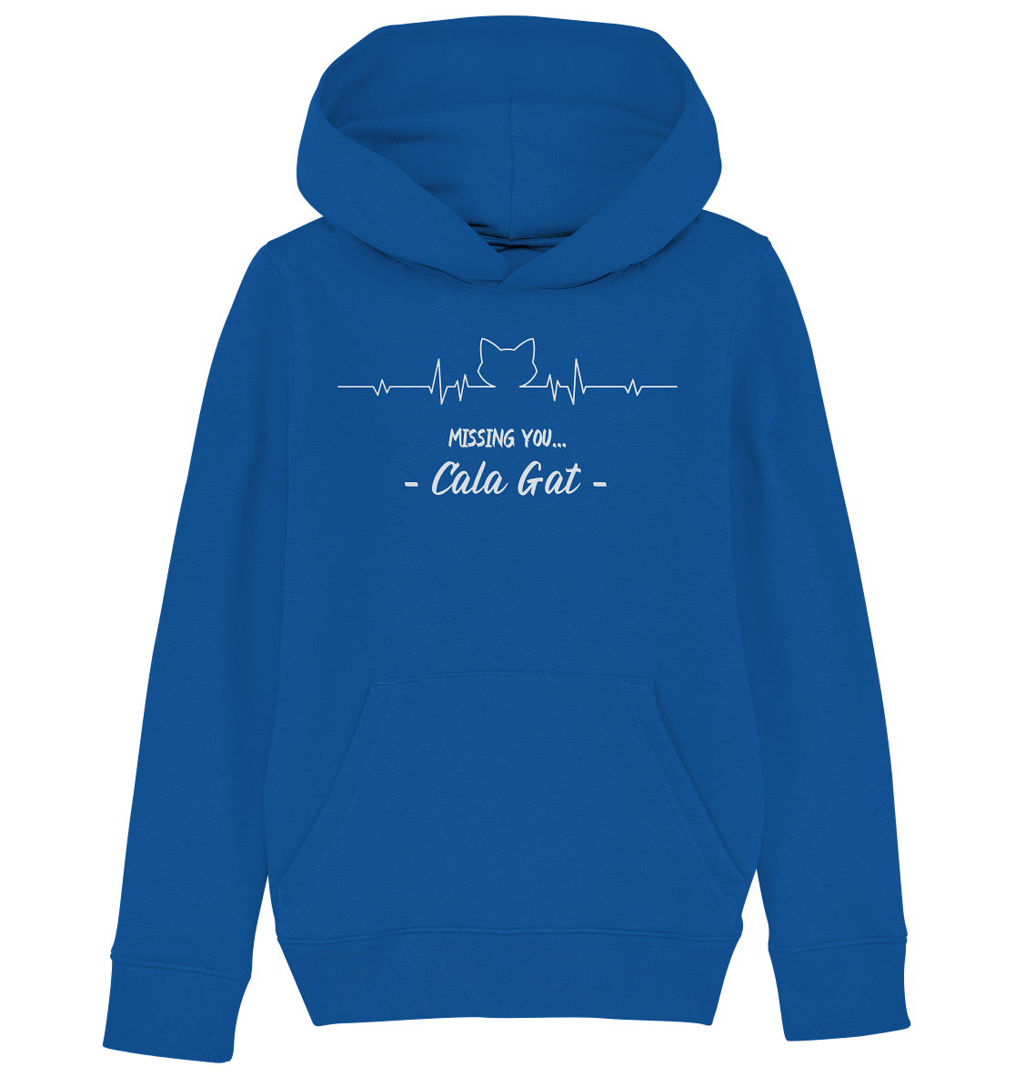 Missing you 'Cala Gat' (Winter Edition) • Kids Organic Hoodie