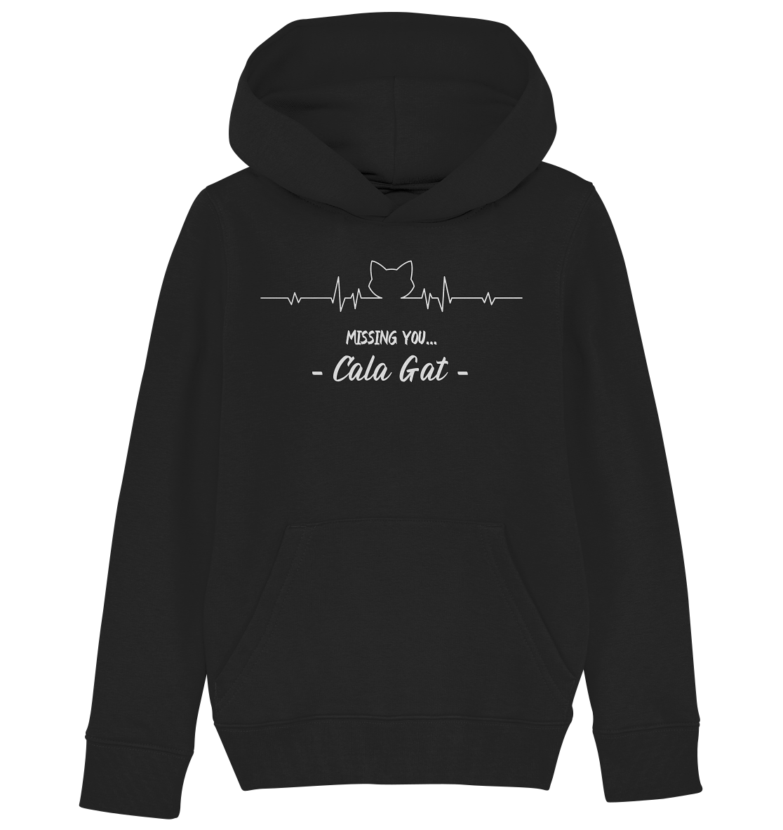 Missing you 'Cala Gat' (Winter Edition) • Kids Organic Hoodie