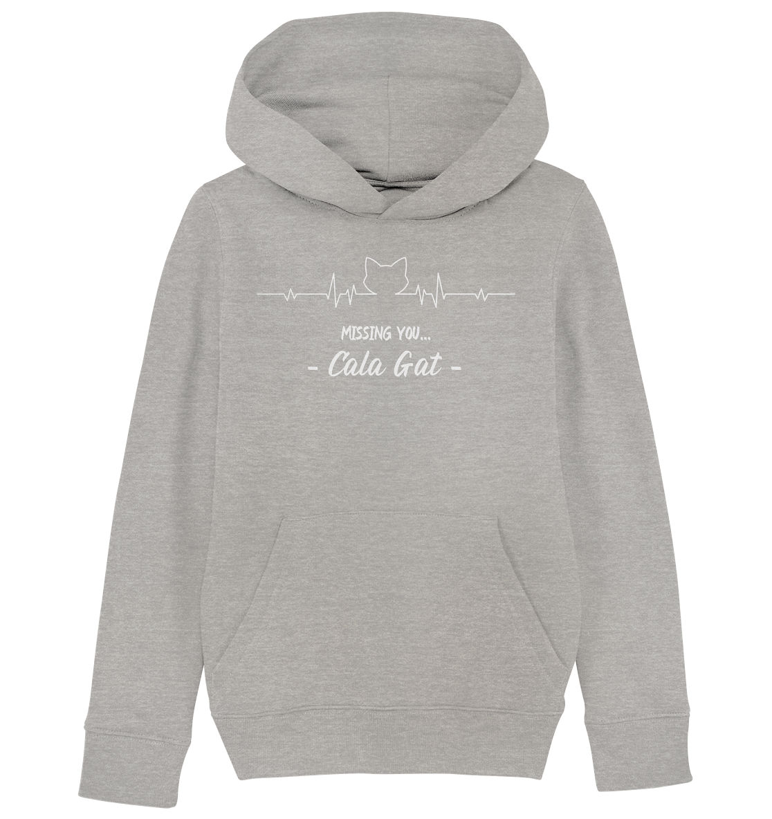 Missing you 'Cala Gat' (Winter Edition) • Kids Organic Hoodie