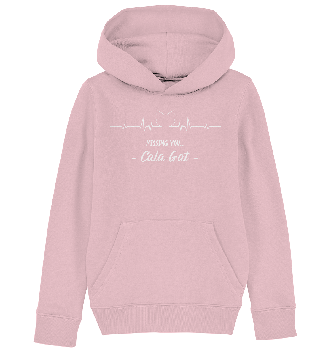 Missing you 'Cala Gat' (Winter Edition) • Kids Organic Hoodie