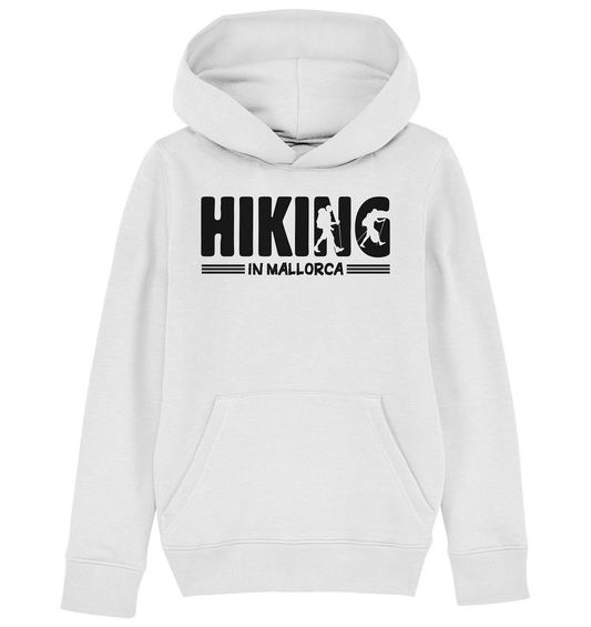 Hiking in Mallorca • Kids Organic Hoodie