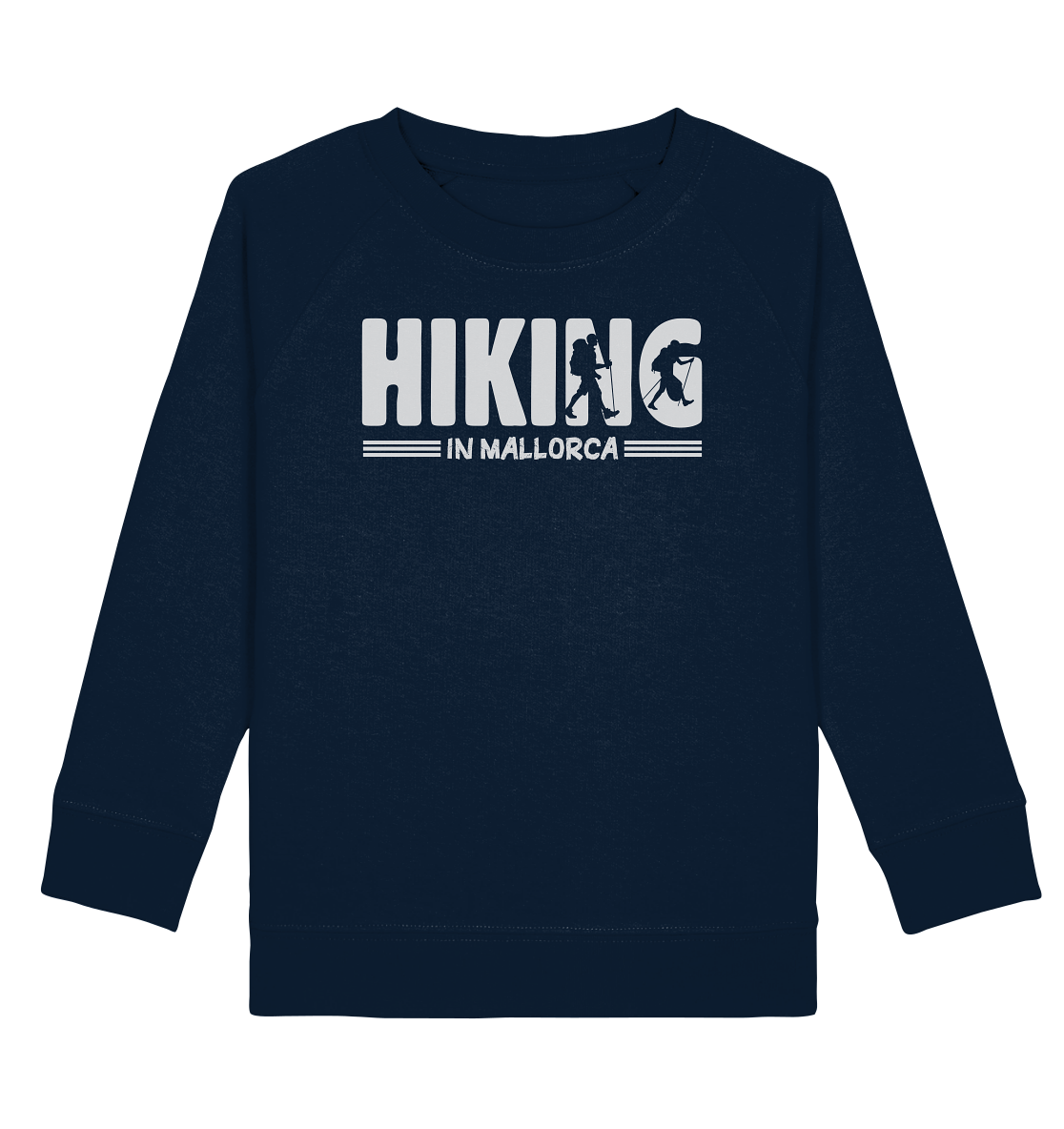 Hiking in Mallorca • Kids Organic Sweatshirt