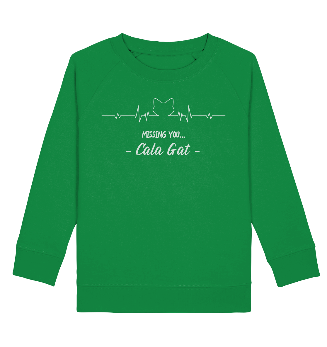 Missing you 'Cala Gat' (Winter Edition) • Kids Organic Sweatshirt