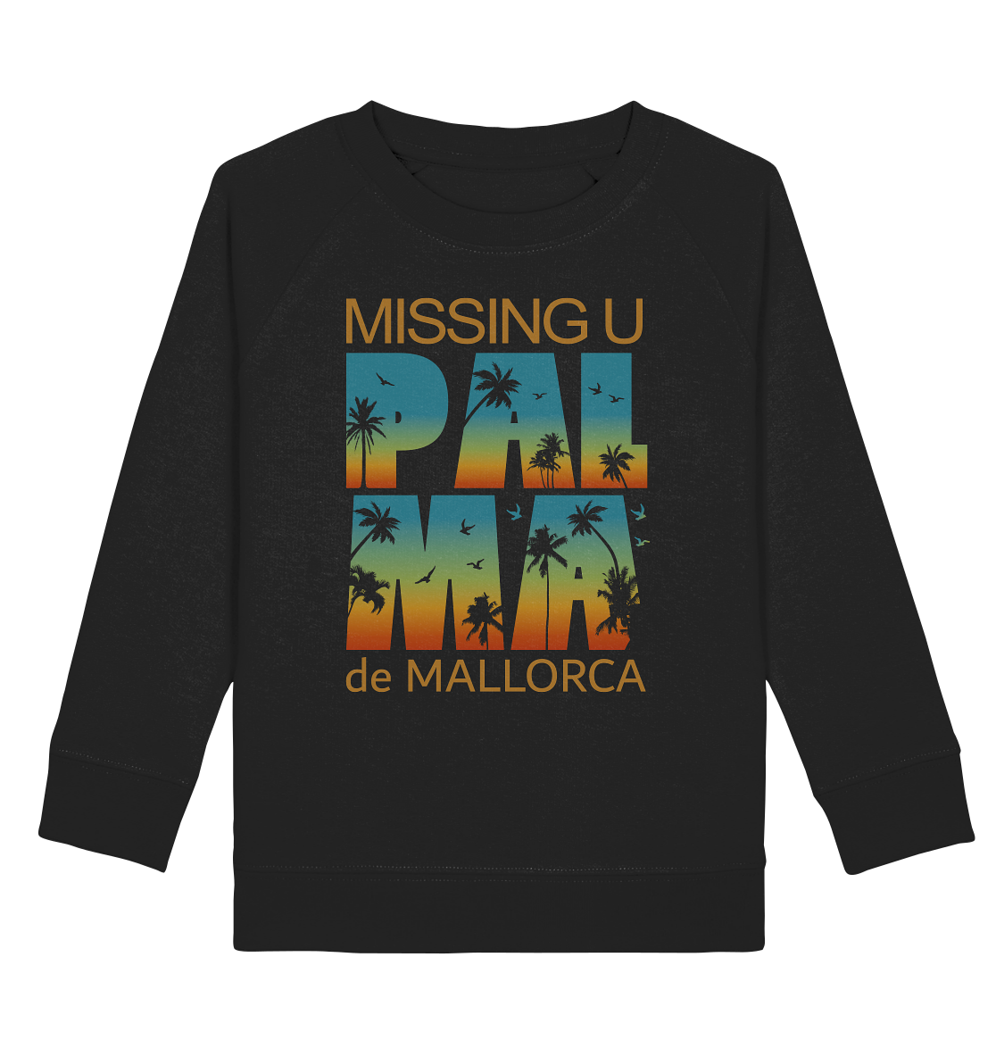 Missing Palma de Mallorca • Kids Organic Sweatshirt