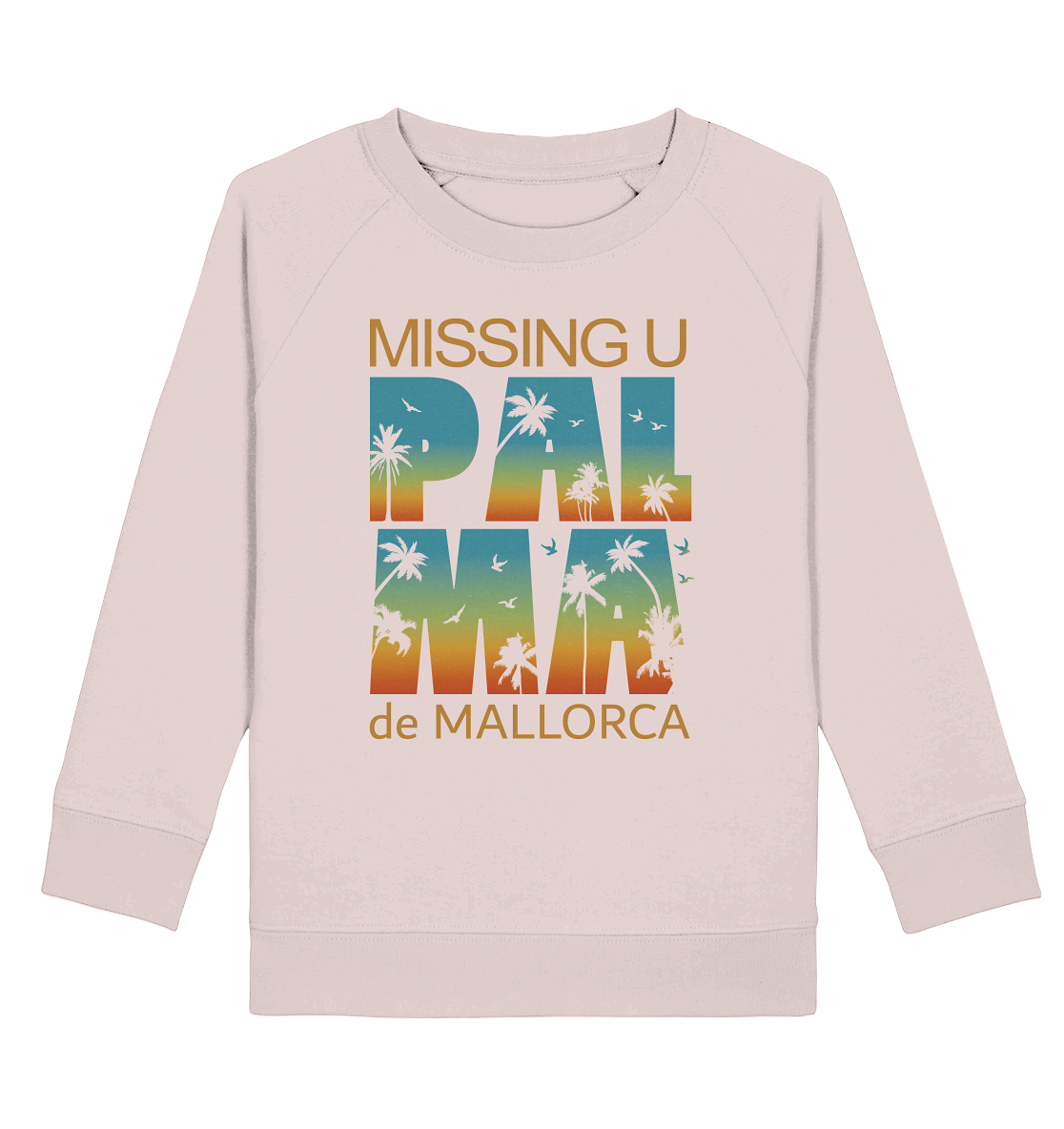 Missing Palma de Mallorca • Kids Organic Sweatshirt