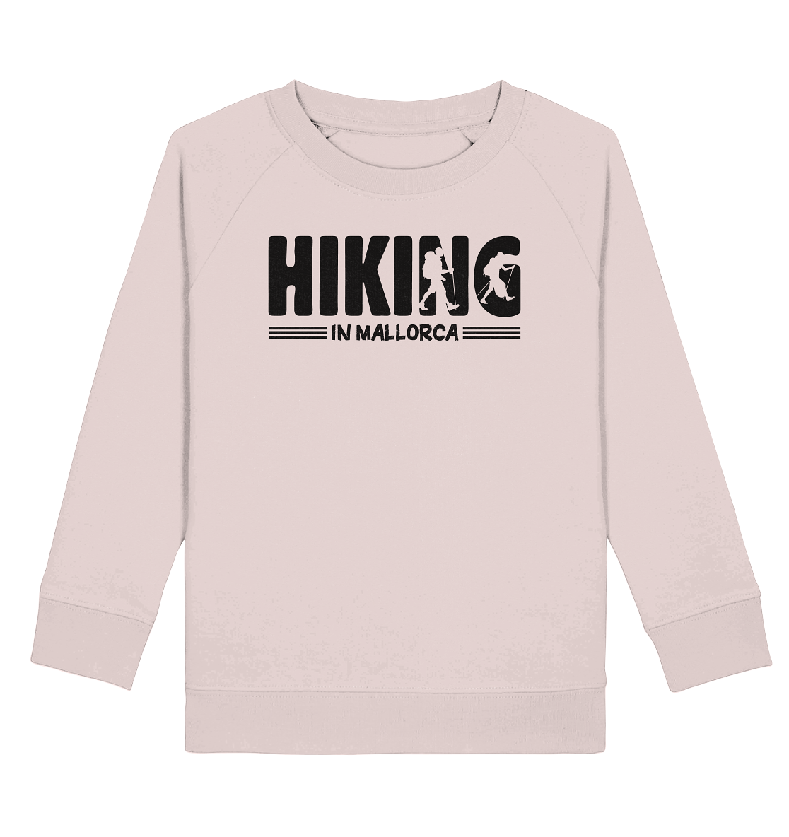 Hiking in Mallorca • Kids Organic Sweatshirt