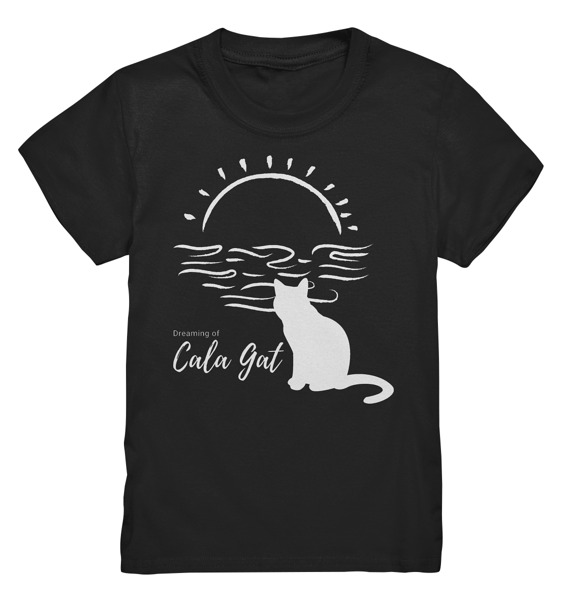 Dreaming of Cala Gat (blanco) • Kids Premium Shirt
