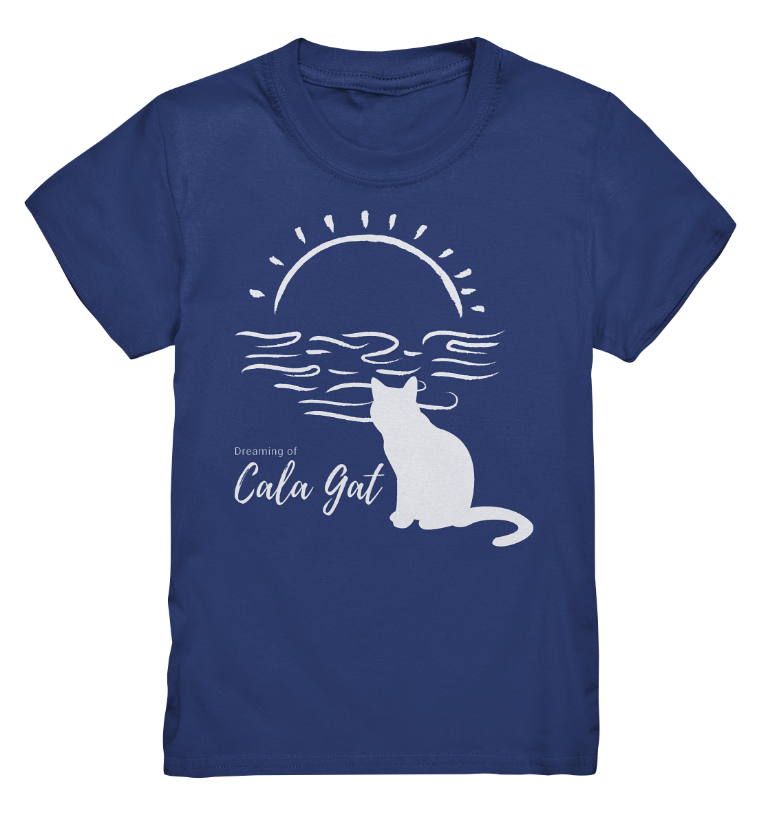 Dreaming of Cala Gat (blanco) • Kids Premium Shirt