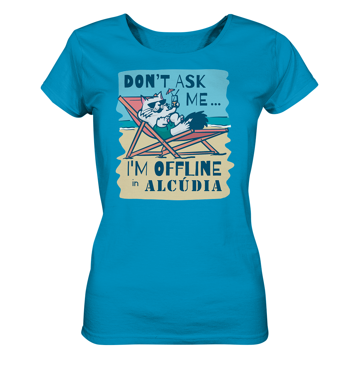 Don't ask me... I'm offline •  Organic Shirt