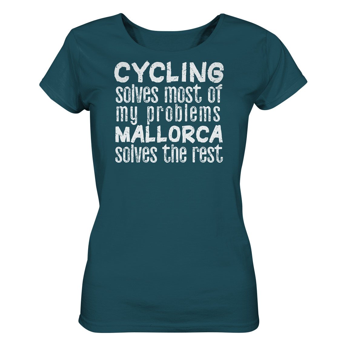 Mallorca Cycling • Organic Shirt • Chica