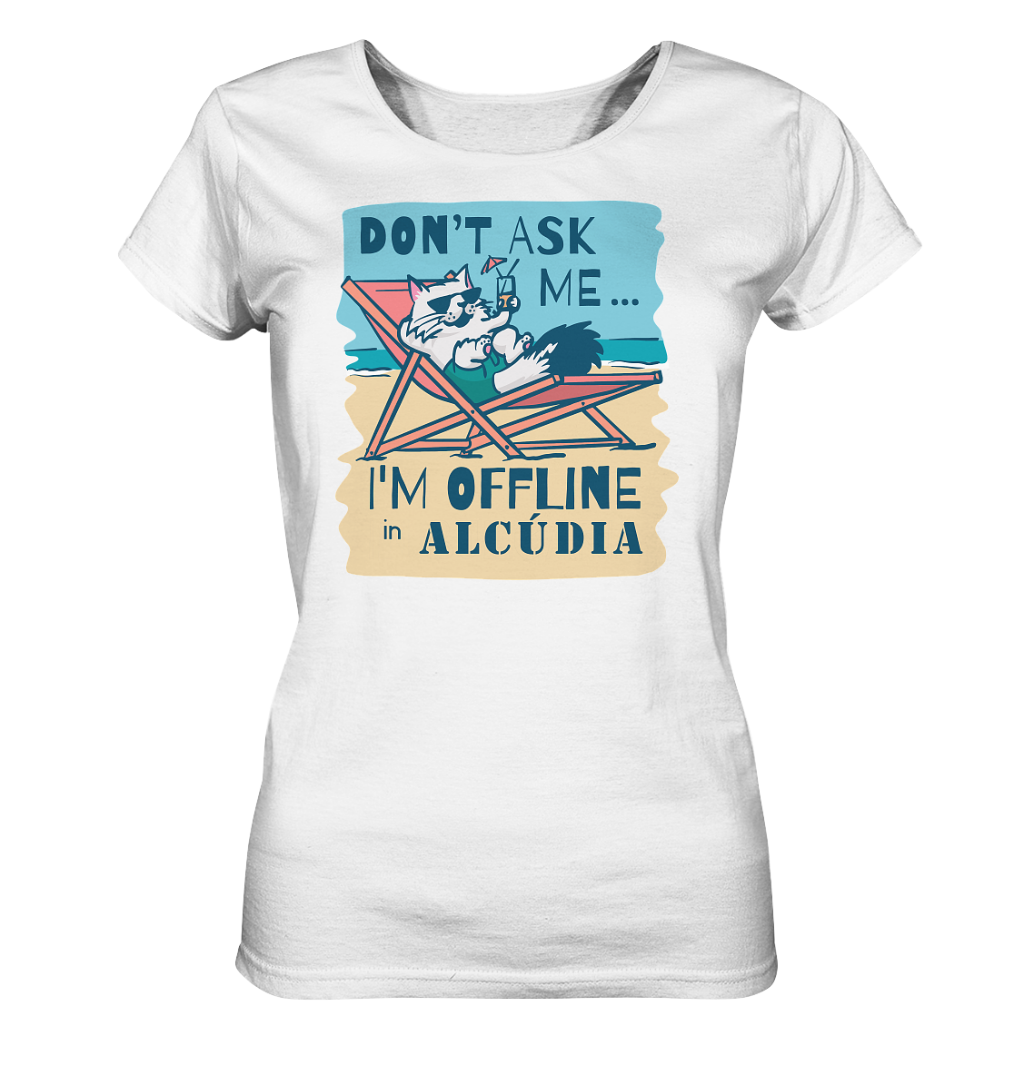 Don't ask me... I'm offline •  Organic Shirt