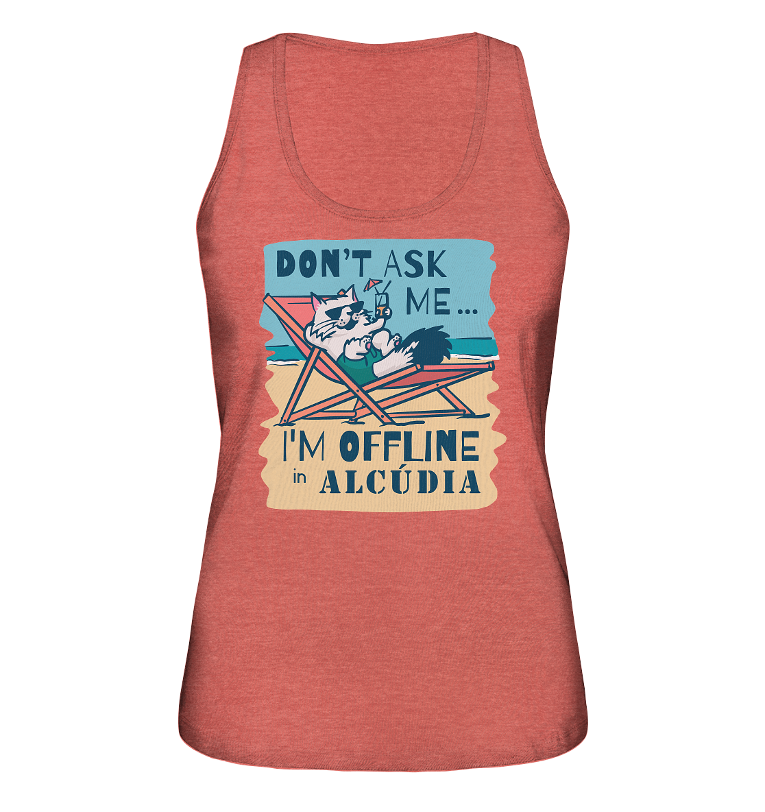 Don't ask me... I'm offline •  Organic Tank-Top