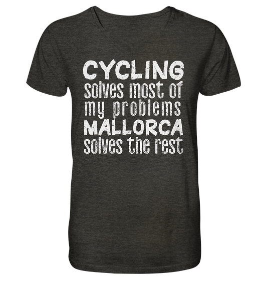 Mallorca Cycling • Organic V-Neck Shirt • Chico