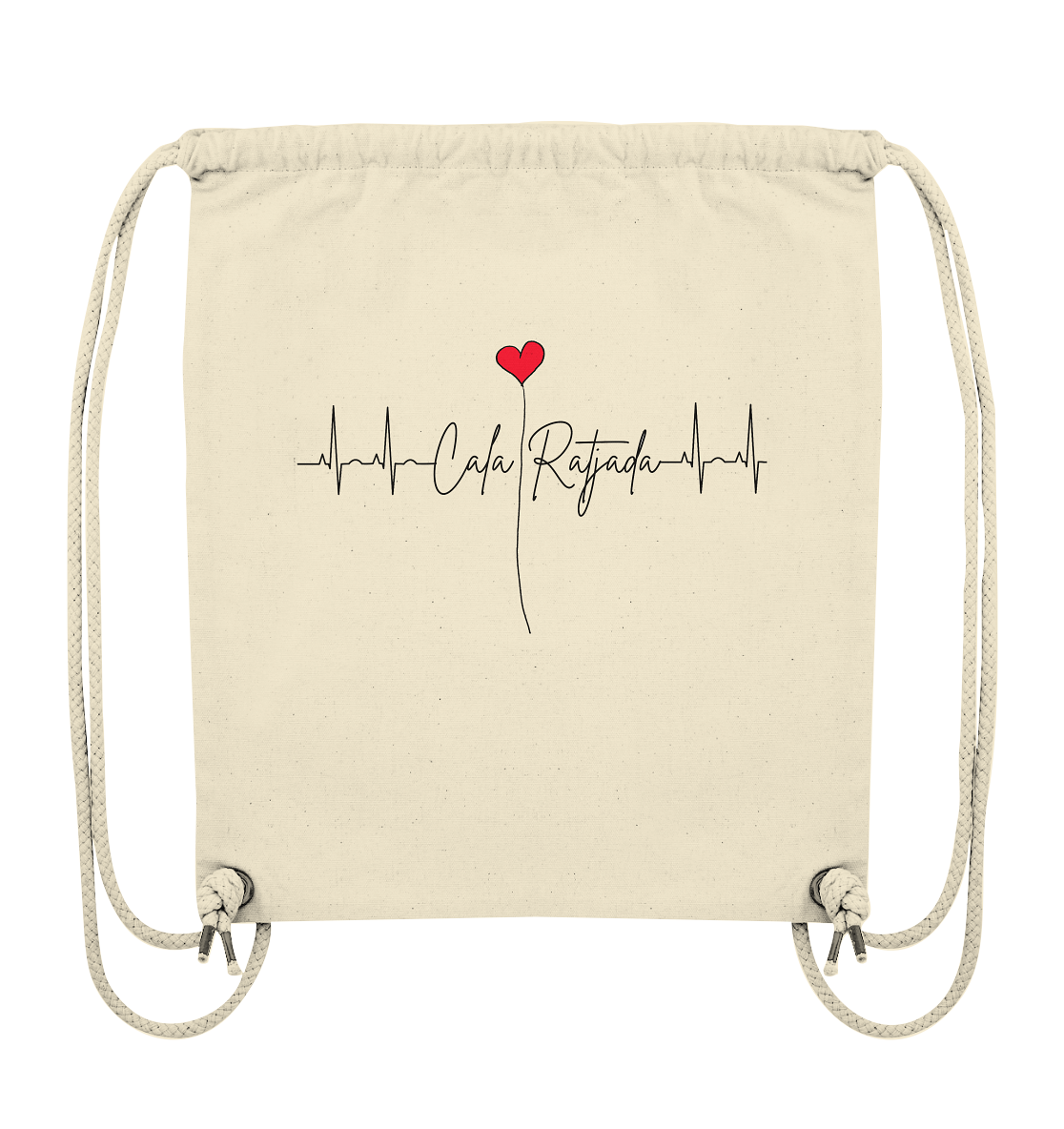 EKG Herz • Gym-Bag • Personalisierbar!