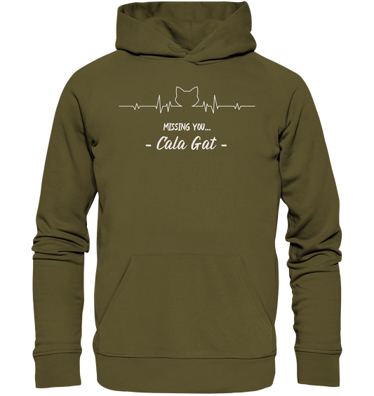 Missing you 'Cala Gat' (Winter Edition) • Organic Hoodie