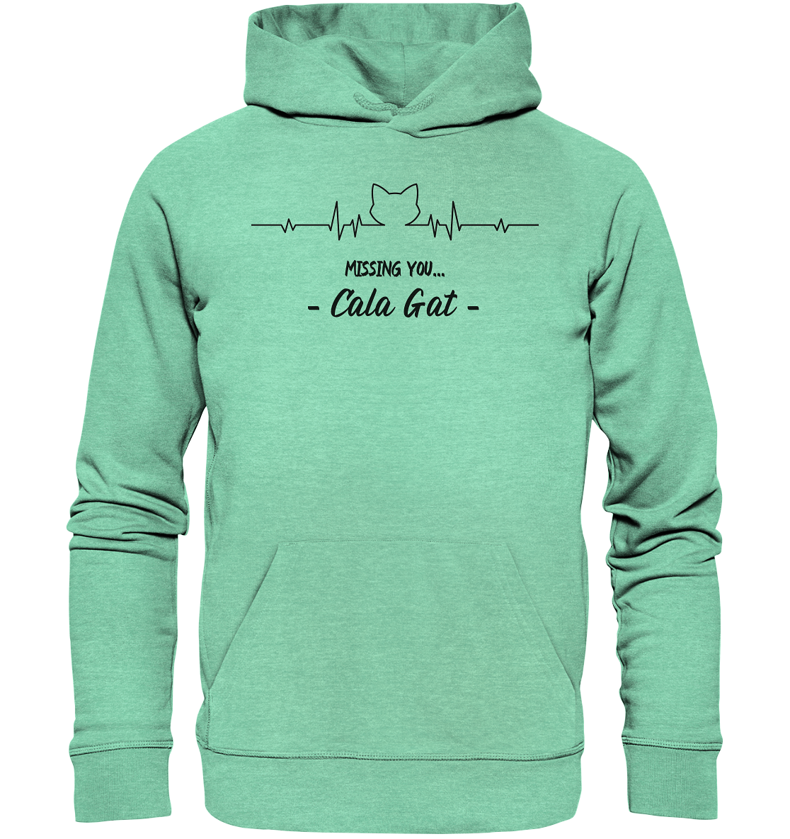 Missing you 'Cala Gat' (Winter Edition) • Organic Hoodie