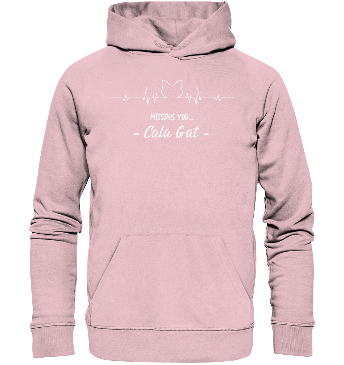 Missing you 'Cala Gat' (Winter Edition) • Organic Hoodie