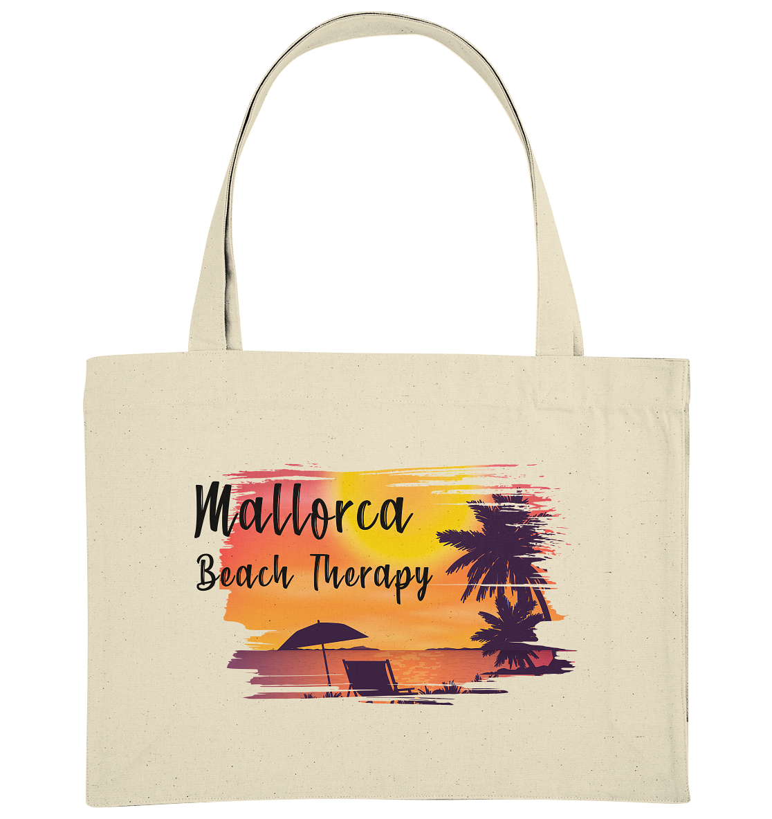 Mallorca Strand Therapie • Organic Shopping-Bag