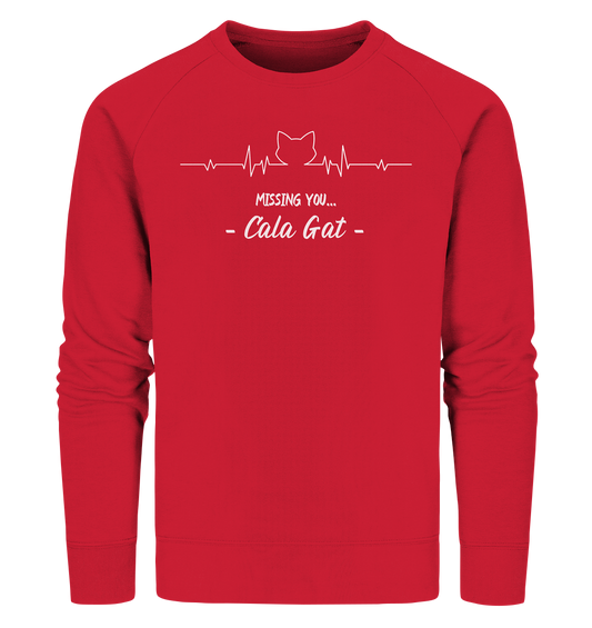 Missing you 'Cala Gat' (Winter Edition) • Organic Sweatshirt • Chico