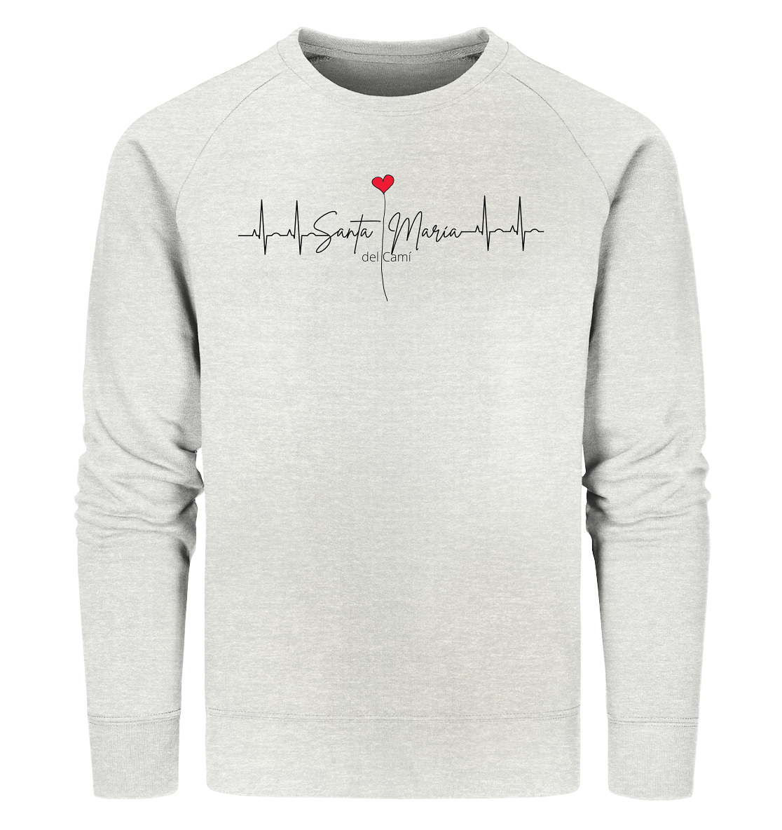 EKG Herz • Organic Sweatshirt • Chico