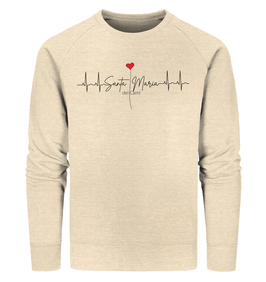 EKG Herz • Organic Sweatshirt • Chico