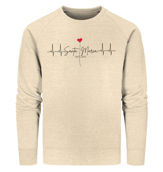 EKG Herz • Organic Sweatshirt • Chico