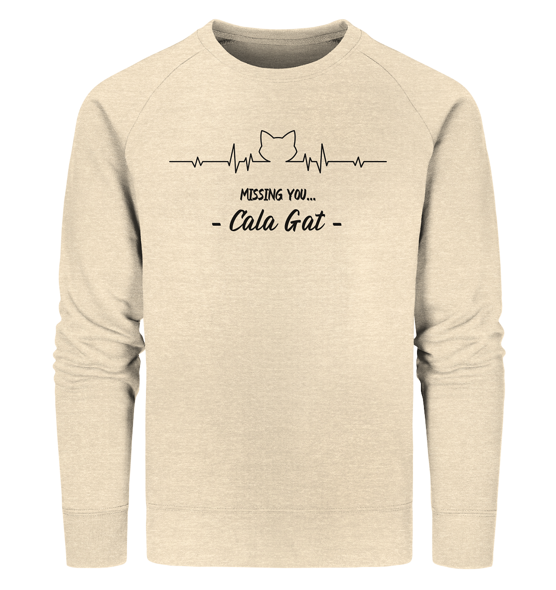 Missing you 'Cala Gat' (Winter Edition) • Organic Sweatshirt • Chico