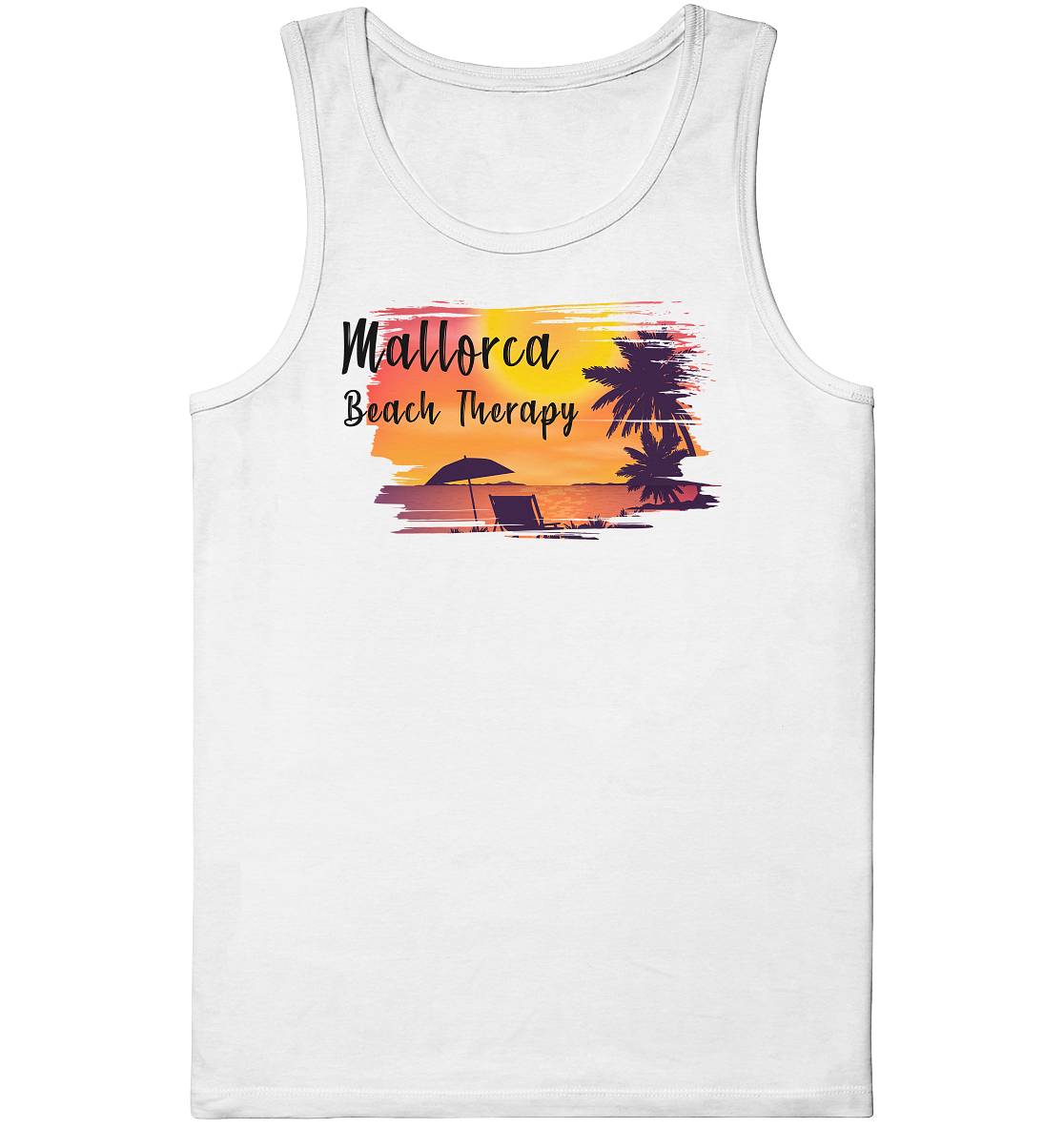 Mallorca Strand Therapie • Organic Tank-Top