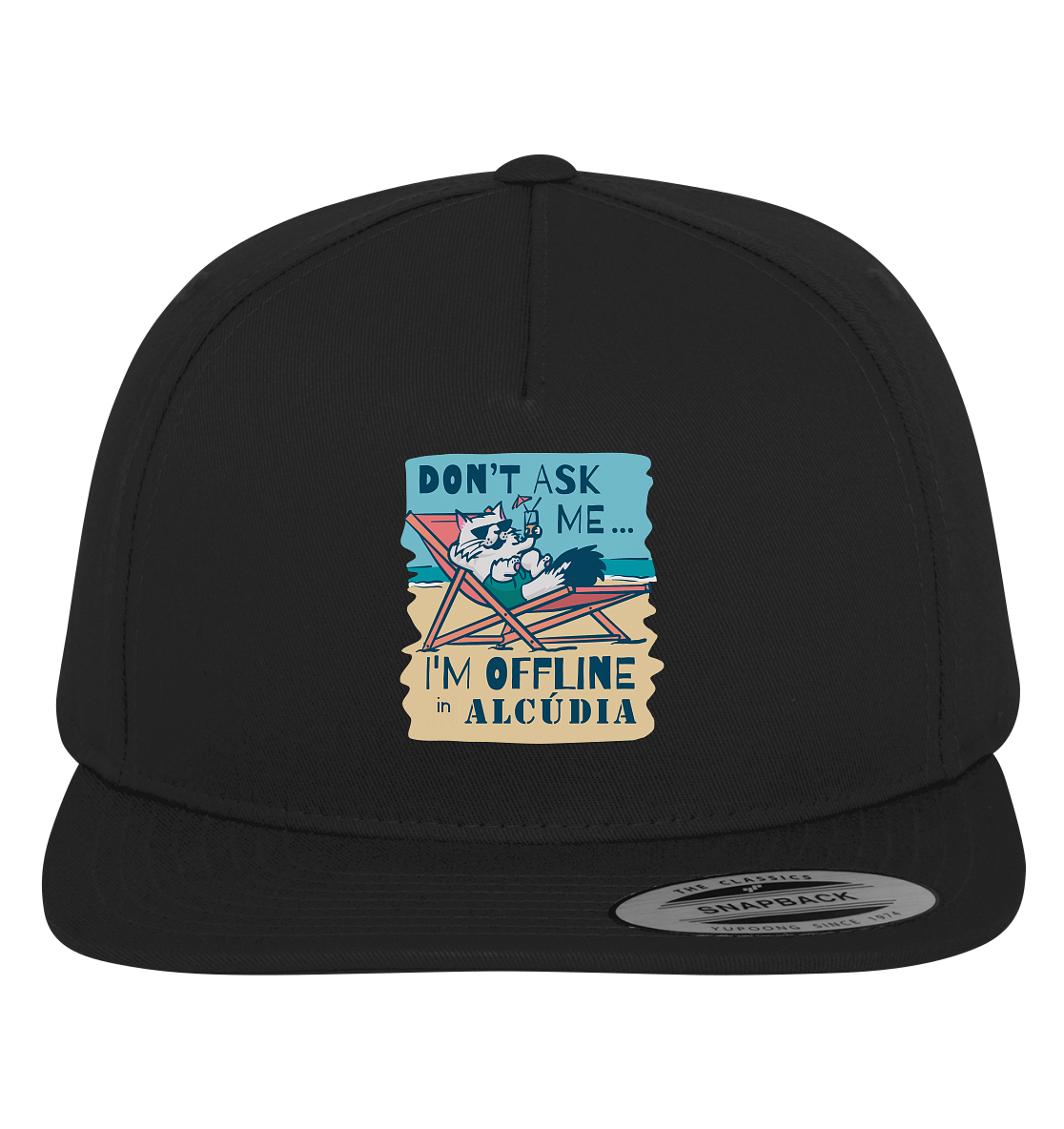 Don't ask me... I'm offline •  Premium Snapback Cap