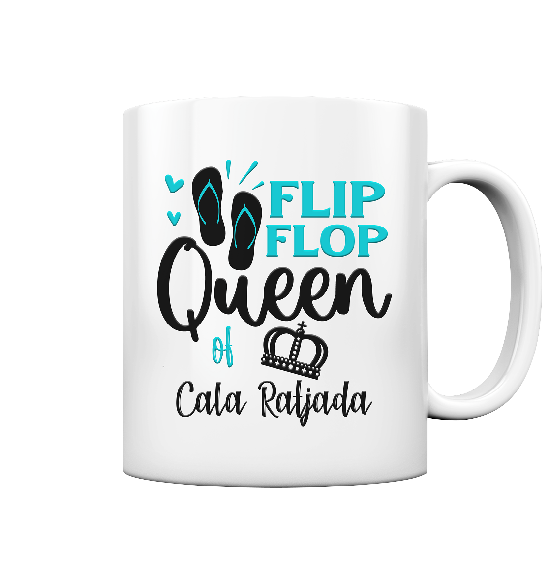 Flip Flop Queen Mallorca •  Tasse glossy