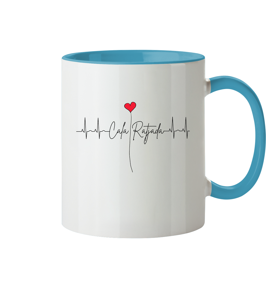 EKG-Herz • Kaffeebecher • Personalisierbar!