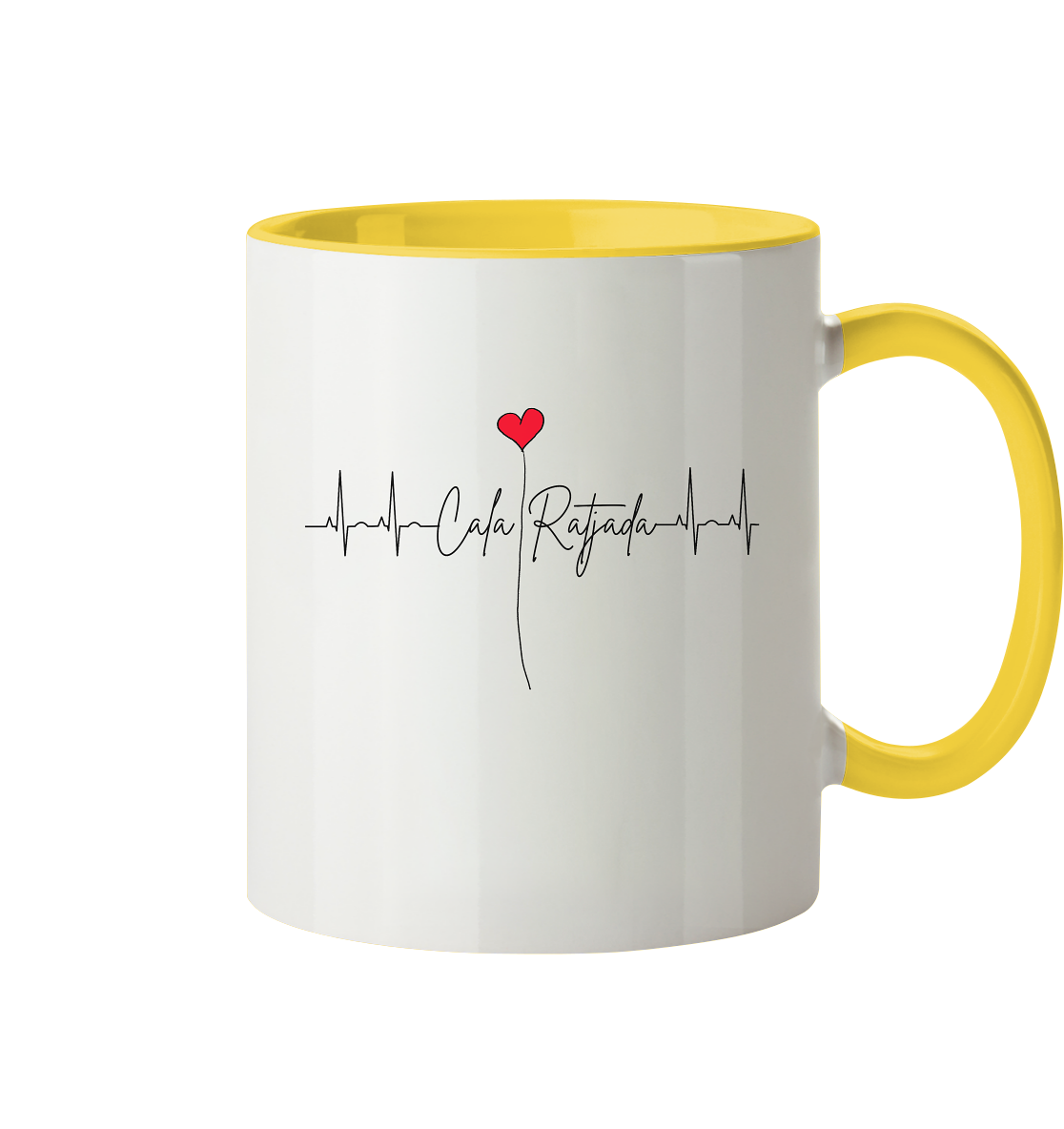 EKG-Herz • Kaffeebecher • Personalisierbar!